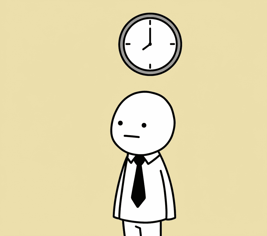 16:52 — checking the clock